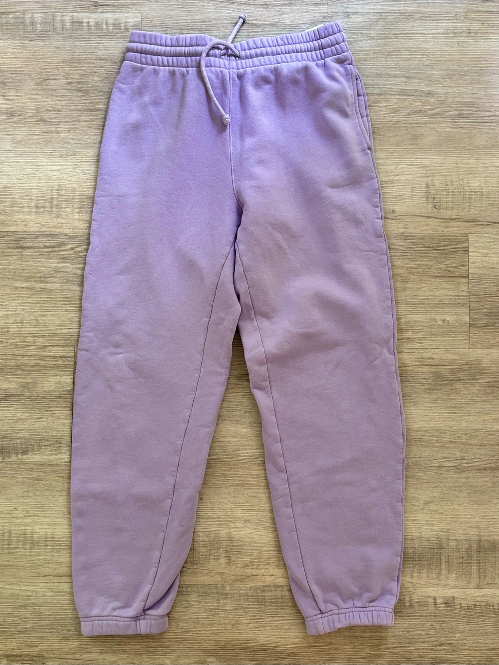 Aritzia TNA Cozy Fleece Sweatpants M Lilac Purple